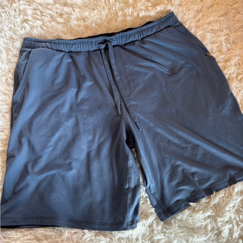 Eddie Bauer blue soft lightweight lounge shorts size XL